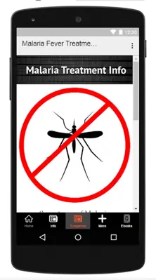 Malaria Fever Treatment android App screenshot 1