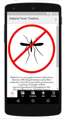 Malaria Fever Treatment android App screenshot 4